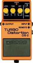 Boss DS-2 Turbo Distortion Pedal with Remote Jack