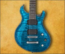 Charvel Desolation DC-1 ST Electric Guitar - Blue Smear