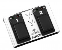 Behringer AB200 Dual Programmable A/B Switch Foot Pedal