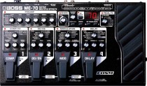 Boss ME-70 Electric Guitar Multiple Effects Pedalboard