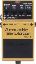 Boss AC-3 Acoustic Simulator with Reverb Pedal