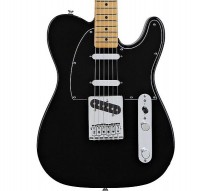 Fender Deluxe Blackout Telecaster, Maple Fretboard, Black 