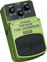 Behringer TO800 Vintage Tube Sound Overdrive Guitar Effects Pedal
