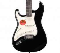 Fender Squier Standard Stratocaster Guitar, Left Hand  - Black