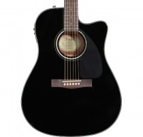 Fender CD-140SCE Acoustic Guitar Black
