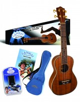 Lanikai LKP-C Koa Concert Ukulele Pack