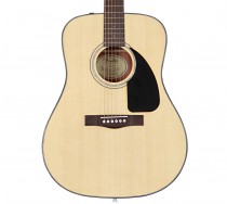 Fender CD-60 Acoustic Guitar Natural w/Case