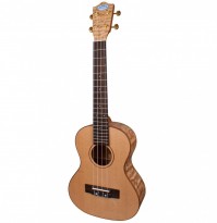 Lanikai LQA-T Tenor Ukulele, Quilt Ash