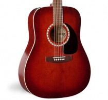 Art & Lutherie Spruce Burgundy Acoustic Guitar