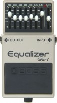 Boss GE7 7 Band Graphic Equalizer Guitar Pedal
