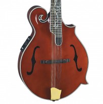 Michael Kelly Legacy Dragonfly Flame E Mandolin, Walnut