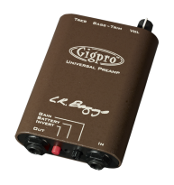 L.R. Baggs GIGPRO Single channel belt-clip preamp