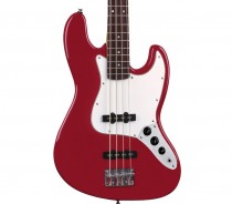 Fender Squier Affinity Series J Bass Metallic Red Rosewood Fretboard