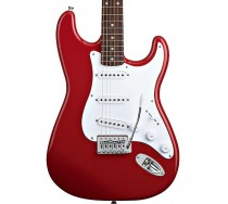 Fender Squier Bullet Strat w/ Tremolo Guitar Fiesta Red