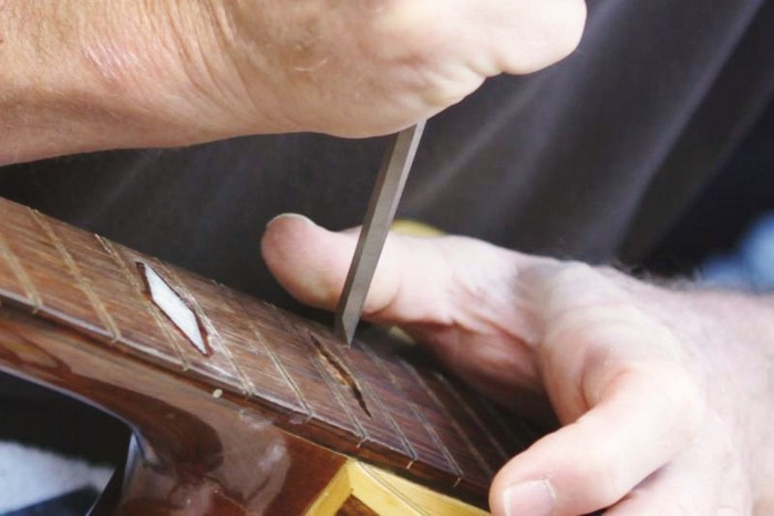 Giannini Brazilian 12-String Inlay & Refret