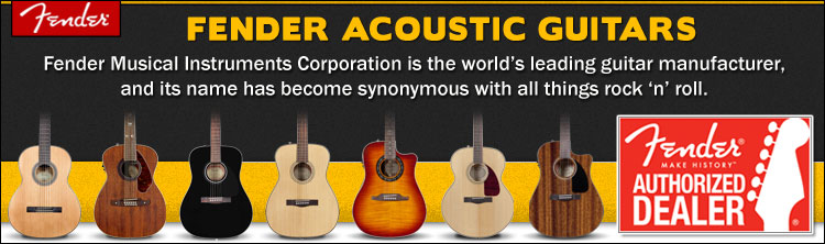 Fender Acoustic Guitars