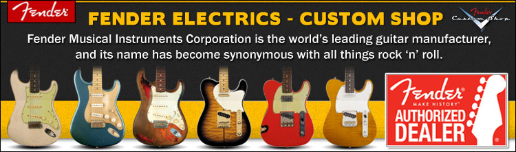 Fender Custom Shop Electric Guitars