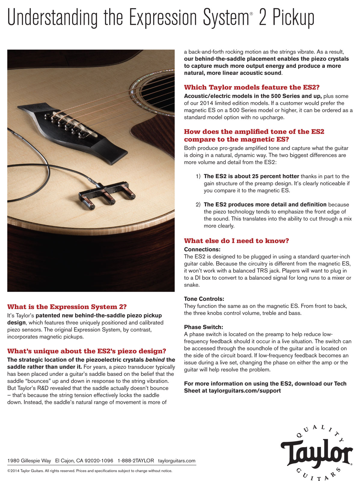 Understanding the Expression System 2 Pickup