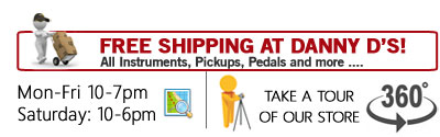 Free shipping at Danny D's